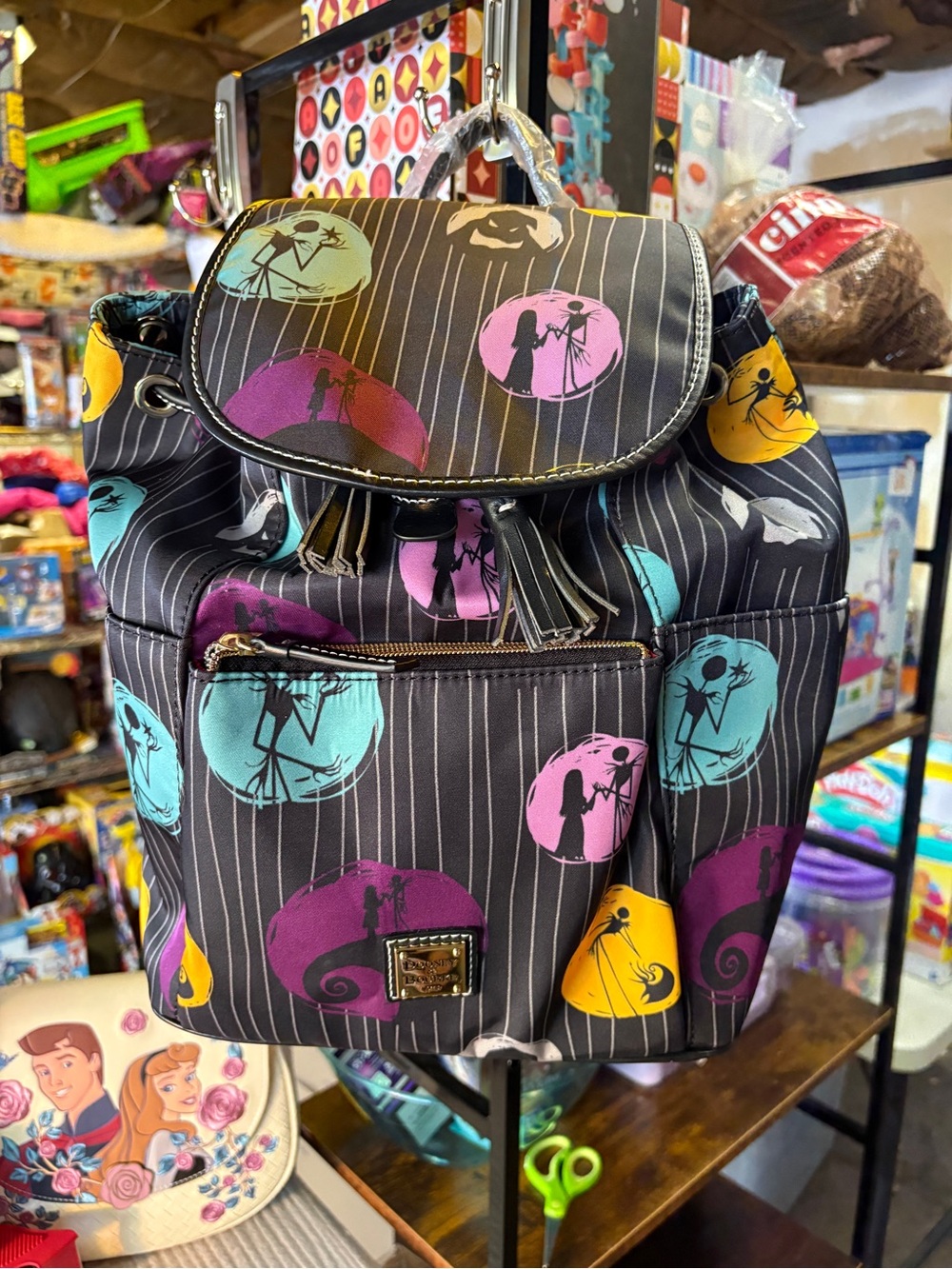 NWT Dooney & Bourke The Nightmare Before Christmas Nylon Backpack 2015!